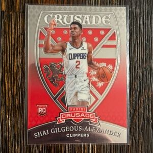 Shai Gilgeous Alexander Rookie card